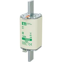 Wkładka bezpiecznikowa (topikowa) NH1/85 125A aM 1000V silnikowa | 004184436 Eti