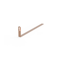 Uchwyt pod dachówkę L-415/100/z zaczepami, 10.3.1/Z CU | 91002803 Elko-Bis