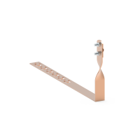 Uchwyt pod dachówkę L-415 skręc/z zaczepem, 11.3.1/Z/S CU | 91103403 Elko-Bis