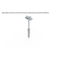 Uchwyt do drutu z kołkiem L-100, 12.1.1 OC | 91210101 Elko-Bis