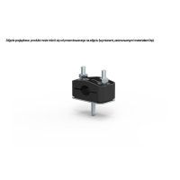 Uchwyt przewodu wysokonapięciowego z prętem gwint M8, 305.1 OC | 30500101 Elko-Bis