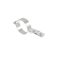 Uchwyt do rury spustowej Fi 90 skręcany, 64.09/S NI | 96410905 Elko-Bis