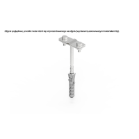 Uchwyt z kołkiem Fi-10, 12.1 LA 3009 | 91200119 Elko-Bis