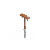 Uchwyt z kołkiem Fi-10, 12.1 LA 8004 | 91200113 Elko-Bis