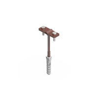 Uchwyt z kołkiem Fi-10, 12.1 LA 8017 | 91200114 Elko-Bis