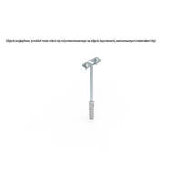 Uchwyt z kołkiem Fi-12, 12.2 LA 7016 | 91200220 Elko-Bis