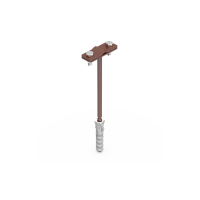 Uchwyt z kołkiem Fi-12 L-160, 12.3 LA 8017 | 91200314 Elko-Bis