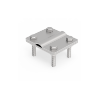 Złącze uniwersalne odgałęźne na pręt Fi 16/80x70, 14.3.1 NI | 91401305 Elko-Bis