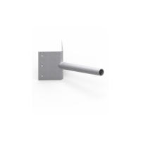 Wysięgnik lampowy dwuramienny na słup oświetleniowy Fi-60 100st | 40111202 Elko-Bis