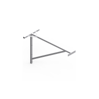 Wysięgnik lampowy jednoramienny na słup oświetleniowy Fi-60 105st | 40112102 Elko-Bis