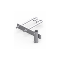 Uchwyt wysięgnika do ściany Fi 48 | 41101102 Elko-Bis