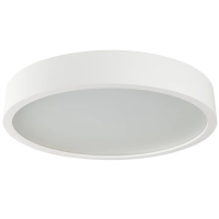 Plafon drewniany JASMIN 470-W/M okrągła 47cm biały mat 3xE27 | 23128 Kanlux