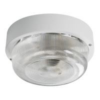 Plafon TUNA MINI N E27 IP44 max 25W biały | 8091 Kanlux