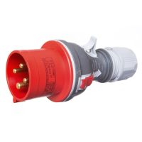 Wtyczka przenośna prosta 32A 4P 400V IP44 3P+Z TWIST WPP   | 922076 Elektromet