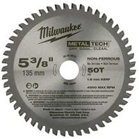 Tarcza pilarska do metalu Fi 135x20mm, 50 zębów | 48404075 Milwaukee