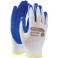 RĘKAWICE ROBOCZE POLIESTROWE TYP S-Latex B ROZ.9 | S-47347 Stalco