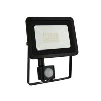 Oprawa naświetlacz LED z czujnikiem ruchu NOCTIS LUX 2 SMD 20W 1820lm 4000K NW IP44 czarny | SLI029038NW_CZUJNIK Wojnarowscy