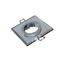 Oprawka RIA kwadrat przeźroczysta stała oczko szklane | 20-1120-18 LED Labs