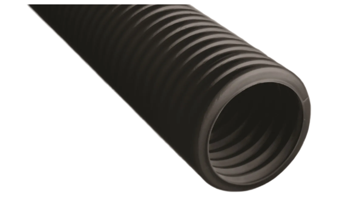 Rura giętka karbowana dwuwarstwowa w kręgach odporna na promien. UV RODK-UV 75/60 450N czarna (50m) | 10624 TT Plast