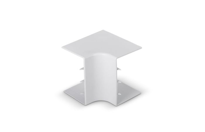 Narożnik wewnętrzny do kanałów NW 40x40 biały | 10824 TT Plast