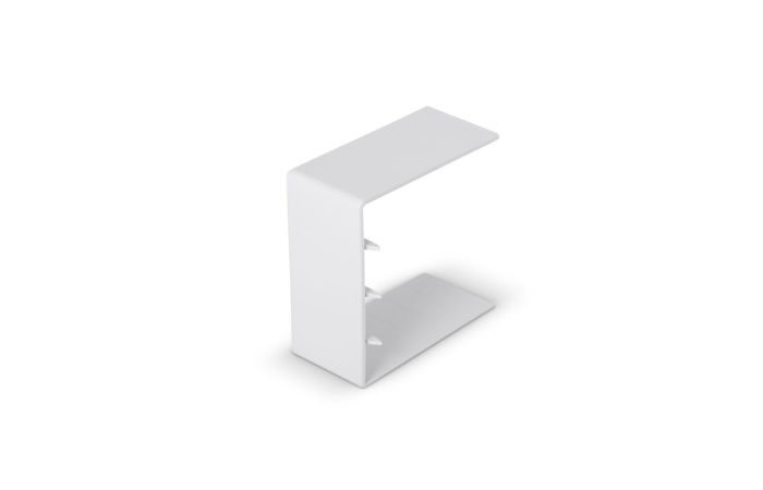 Łącznik prosty do kanałów ŁPRO 90x40 lub 90x60 biały | 10832 TT Plast