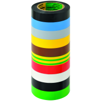 Taśma izolacyjna kolorowa Modeco Expert MN-05-006 15 mm x 10 m atest 1 kV – 1 szt. | MN-05-006 Rawlplug