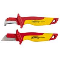 Izolowany nóż dla elektryka ostrze proste 190 mm VDE | MN-63-056 Rawlplug