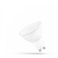 Lampa LEDspot 9W 600lm NW 4000K GU10 230V SMD 110 st. z mleczną szybką biała SPECTRUM neutralna | WOJ+13258_9 Wojnarowscy