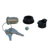 Zamek metalowy do rozdzielnic hermetycznych RH - ZRHP, czarny, powtarzalny (827) | 36.81 Elektro-Plast Opatówek