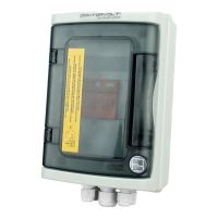 Rozdzielnica PV UV DC Doktorvolt, 1 obwód, 1x ochronnik T1+T2 1000V dławnice 1xPG-11 i 4xPG-7 | DV-4388-FOT Doktorvolt