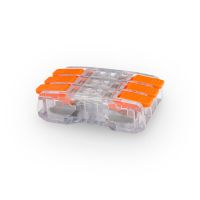 Szybkozłączkaz dźwigniąCMK-653 przelotowa,łączeniowa 3 przewody 3x0,2-2,5mm2 24A 450V transp(40szt) | 39.653 Elektro-Plast Opatówek