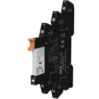 Przekaźnik interfejsowy 1P, zasilanie 230 V AC, 6A, 1/3S z gniazdem GN-1P-230 | GPK-1P-230AC F&F