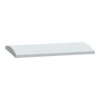 Daszek do obudów PLA 500x320 mm , Thalassa | NSYTJPLA53G Schneider Electric