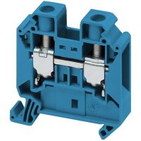 Zacisk śrubowy przepustowy 2 punktowy niebieski | NSYTRV162BL Schneider Electric