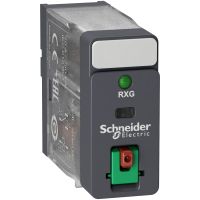 Przekaźnik interfejsowy z przyciskiem test I LED 1C/O 10A, 24V AC Zelio Relay | RXG12B7 Schneider Electric
