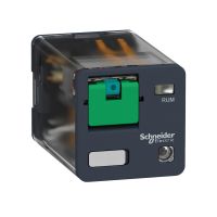 Przekaźnik uniwersalny z przyciskiem test LED 3C/O 10A, 24V DC Zelio Relay | RUMC32BD Schneider Electric