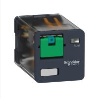 Przekaźnik uniwersalny z przyciskiem test 3C/O 10A, 24V DC Zelio Relay | RUMC31BD Schneider Electric