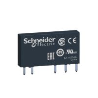 Płaski wtykowy przekaźnik interfejsowy 1C/O 6A, 12V DC Zelio Relay | RSL1AB4JD Schneider Electric