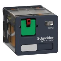 Przekaźnik mocy z legendą i drzwiczkami 15A, 3C/O, 120V AC Zelio Relay | RPM31F7 Schneider Electric