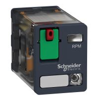 Przekaźnik mocy 15A, 2C/O, LED, 24V AC Zelio Relay | RPM22B7 Schneider Electric