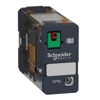 Przekaźnik mocy wtykowy Zelio RPM 1 styk przełączny 230VAC dioda LED | RPM12P7 Schneider Electric