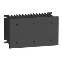 Radiator montowany na panelu do 3 jednostek SSP1, 1 jednostka SSP3 1?C/W Zelio Solid State Relays | SSRHP10 Schneider Electric