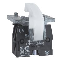 Blok styków Harmony XAC do montażu na podstawie z samoczynnym powrotem NO+NC | XACS103 Schneider Electric
