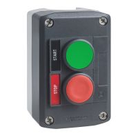 Stacja sterująca ciemnoszara z przyciskiem Fi-22mm Harmony XALD | XALD211H29 Schneider Electric