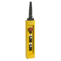 Kaseta sterownicza Harmony XAC 4 przyciski standardowe i 1 awaryjny NC/NO | XACB4933 Schneider Electric