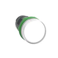 Wskaźnik monolityczny świetlny biały LED 24V AC/DC plastikowy Harmony XB5 | XB5EVB1 Schneider Electric