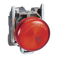 Lampka sygnalizacyjna Fi-22mm 230VAC, czerwona Harmony XB4 | XB4BV64 Schneider Electric