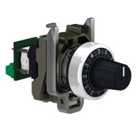 Potencjometr Fi-22mm opór 470k? tryb liniowe styki śrubowo-zaciskowe Harmony XB4 | XB4BD912R470K Schneider Electric