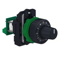 Potencjometr Fi-22mm opór 47k? tryb liniowe styki śrubowo-zaciskowe Harmony XB5 | XB5AD912R47K Schneider Electric