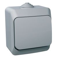 Łącznik schodowy IP44 szary Cedar plus | WDE000660 Schneider Electric
